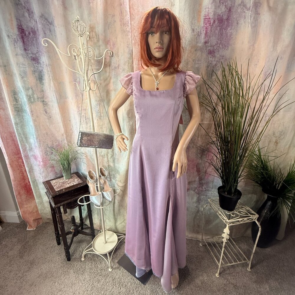 New 📌New Image Multilayered Asymmetrical  Chiffon - Prom - Formal - Ball Dress